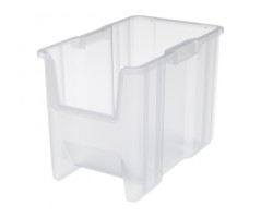 Akro-Mils 13014 Stack-Store Small Part Bins – Durable Plastic Bins (4/Carton)