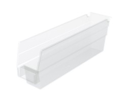 Akro-Mils 30110 Plastic Shelf Bins – 24-Pack Durable Storage Bins