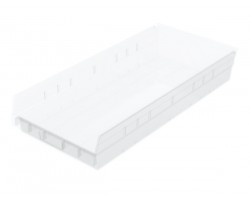 Akro-Mils 30174 Plastic Shelf Bins – 6-Pack Durable Storage Bins