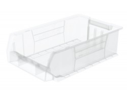 Akro-Mils 30280 Super-Sized Plastic Bins – 4-Pack Large Storage Bins