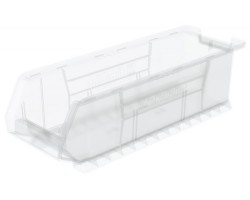 Akro-Mils 30284 Super-Sized Plastic Bins – 4-Pack Extra-Large Storage Bins