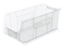 Akro-Mils 30287 Super-Sized Plastic Bins – 4-Pack Extra-Large Storage Bins