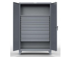 Strong Hold 36-241-8DB Storage Cabinet | 8-Drawer Heavy-Duty Industrial Cabinet