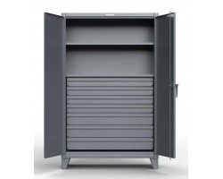 Strong Hold 36-242-7DB Storage Cabinet | 7-Drawer Heavy-Duty Steel Cabinet