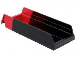 Akro-Mils 36468 Indicator Bins – 12 per Carton | Two-Tone Inventory Control Bins for Lean Storage