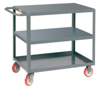 Little Giant 3-Shelf 3LG-Series Steel Service Cart