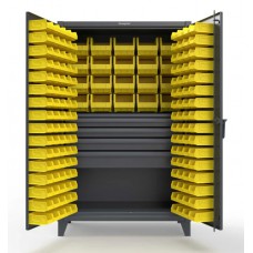 Strong Hold Steel 4 Drawer Bin Cabinet - 46-BBS-241-4DB Strong Hold Steel 4 Drawer Bin Cabinet - 46-BBS-241-4DB