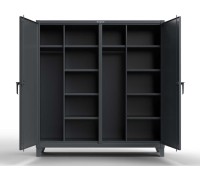 Strong Hold Double Duty Job Storage Mobile Tool Cabinet