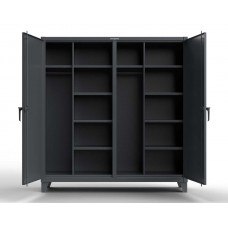 Strong Hold Double Duty Uniform Storage Cabinet - 66-DSW-2410 Strong Hold Double Duty Uniform Storage Cabinet - 66-DSW-2410