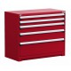 Rousseau R5AHE-3807 5-Drawer Stationary Modular Storage Cabinet – Heavy-Duty Industrial Storage
