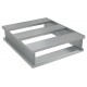 Vestil AP-2024 Aluminum Half Pallet 20 x 24 Wash Down Ready