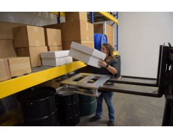 Vestil AP-2424-SB Aluminum Half Pallet 24 x 24 Skid Bottom