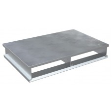 Vestil AP-ST-3624 Solid Top Aluminum Half Pallet | 24 x 36, 4,000 lb Capacity, 2-Way Entry Vestil AP-ST-3624 Solid Top Aluminum Half Pallet | 24 x 36, 4,000 lb Capacity, 2-Way Entry