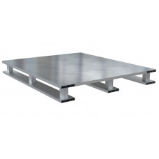 Vestil AP-ST-4048-SB Solid Top Aluminum Skid - 40 x 48, 6,000 lb Capacity