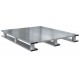 Vestil AP-ST-4048-SB Solid Top Aluminum Skid - 40 x 48, 6,000 lb Capacity