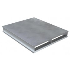 Vestil AP-ST-4024 Solid Top Aluminum Half Pallet - 24 x 40 with 4,000 lb Capacity Vestil AP-ST-4024 Solid Top Aluminum Half Pallet - 24 x 40 with 4,000 lb Capacity