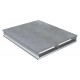 Vestil AP-ST-4024 Solid Top Aluminum Half Pallet - 24 x 40 with 4,000 lb Capacity
