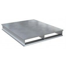 Vestil 2-Way Entry AP-ST-4248 Solid Top Aluminum Pallet - 42 x 48, 6,000 lb Capacity