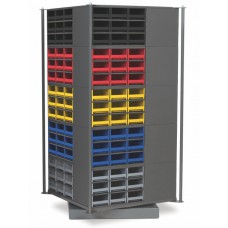 Akro-Mils 98325 Storage-Go-Round | Rotating Storage Carousel for AkroBins & Drawers
