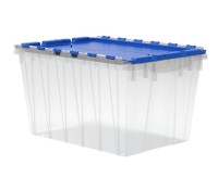 Akro-Mils KeepBox Attached Lid Container for Secure Storage