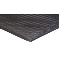Apache Mills Black Anti-Fatigue Diamond Deluxe Soft Foot Mats - 2x3 Apache Mills Black Anti-Fatigue Diamond Deluxe Soft Foot Mats - 2x3