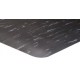 Apache Mills Anti-Fatigue K-Marble Black Foot Mat - 2x3