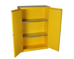 Jamco BS45 Slimline Flammable Safety Cabinet | 45 Gallon, Self-Closing Doors