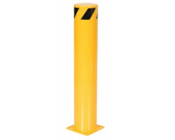 Vestil BOL-36-6.5 Safety Steel Bollard, 36 Inch High, 6-5/8 Inch OD