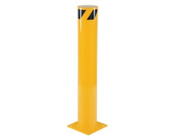 Vestil BOL-42-6.5 Safety Steel Bollard, 42 Inch High, 6-5/8 Inch OD