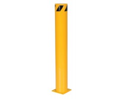 Vestil BOL-48-6.5 Safety Steel Bollard, 48 Inch High, 6-5/8 Inch OD