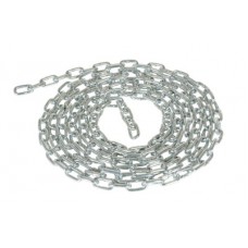 Vestil BOL-JK-CN15 Galvanized Proof Coil Chain, 3/16 Inch x 15 Ft, Indoor and Outdoor Safety Barrier Chain