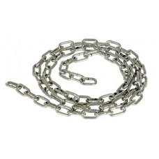 Vestil BOL-JK-CN6 Galvanized Proof Coil Chain, 3/16 Inch x 6 Ft, Indoor and Outdoor Safety Barrier Chain