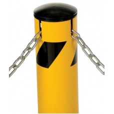 Vestil BOL-JK-36-4.5 Chain Slots Steel Bollard, 36 Inch High, 4.5 Inch Dia Vestil BOL-JK-36-4.5 Chain Slots Steel Bollard, 36 Inch High, 4.5 Inch Dia