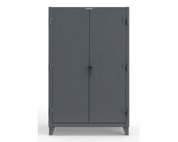 Strong Hold 36-BS-244 4-Shelf Bin Storage Cabinet – Heavy-Duty Industrial Steel Cabinet with 94 Bins