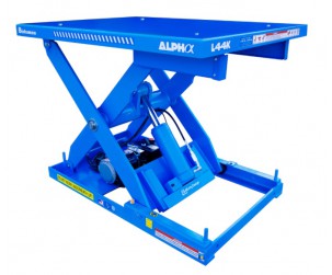 Bishamon ALPHA Electric-Hydraulic Lift Tables: High-Cycle Ergonomic Scissor Lifts for Industrial Workstations Bishamon ALPHA Electric-Hydraulic Lift Tables: High-Cycle Ergonomic Scissor Lifts for Industrial Workstations