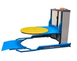Bishamon EZO-25E-3S Floor-Level Work Positioner – 2,500 lb Pallet Truck Accessible Lift