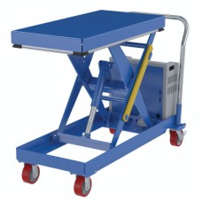 Vestil Battery Powered Hydraulic Elevating Cart with 1,000 lb Capacity - CART-1000-2040-DC Vestil Battery Powered Hydraulic Elevating Cart with 1,000 lb Capacity - CART-1000-2040-DC
