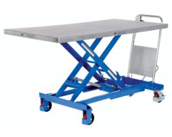 Vestil CART-1000-LD Hydraulic Elevating Cart with 1,000 lb Capacity