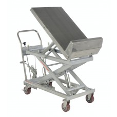 Vestil CART-1000-LT-PSS Lift-Tilt Scissor Lift Cart with 1,000 lb Capacity | 40° Tilt, Partial Stainless Steel Vestil CART-1000-LT-PSS Lift-Tilt Scissor Lift Cart with 1,000 lb Capacity | 40° Tilt, Partial Stainless Steel