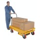 Vestil CART-1000-WD-DC Battery Powered Hydraulic Elevating Cart with 1,000 lb Capacity