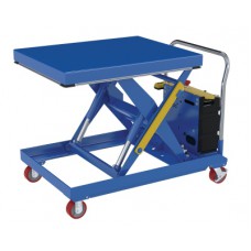 Vestil Battery Powered Hydraulic Elevating Cart with 2,000 lb Capacity - CART-2000-3240-DC Vestil Battery Powered Hydraulic Elevating Cart with 2,000 lb Capacity - CART-2000-3240-DC