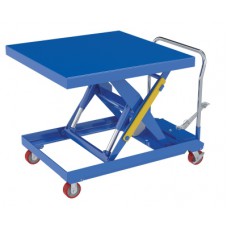 Vestil CART-2000-4242-FP Hydraulic Elevating Cart with 2,000 lb Capacity | Two-Speed Auto-Shift Foot Pump Vestil CART-2000-4242-FP Hydraulic Elevating Cart with 2,000 lb Capacity | Two-Speed Auto-Shift Foot Pump