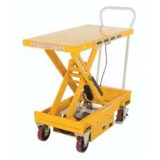 Vestil CART-2000-DC-C Battery Powered Hydraulic Elevating Cart with 2,000 lb Capacity | Push-Button Lift, Single Scissor Vestil CART-2000-DC-C Battery Powered Hydraulic Elevating Cart with 2,000 lb Capacity | Push-Button Lift, Single Scissor