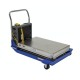 Vestil CART-23-10-DC-PSS Battery Powered Scissor Lift Cart with 1,000 lb Capacity | Partial Stainless Steel, 12V DC Lift