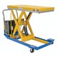 Vestil CART-24-10-DC Battery Powered Scissor Lift Cart with 1,000 lb Capacity | 24" x 48" Platform