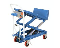 Vestil CART-400-LT Lift-Tilt Scissor Lift Cart with 400 lb Capacity and Auto-Tilt to 45°