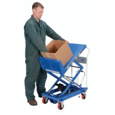 Vestil CART-400-LT Lift-Tilt Scissor Lift Cart with 400 lb Capacity and Auto-Tilt to 45° Vestil CART-400-LT Lift-Tilt Scissor Lift Cart with 400 lb Capacity and Auto-Tilt to 45°