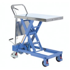 Vestil CART-750-TS Hydraulic Elevating Cart with 750 lb Capacity | Two-Speed Foot Pump Vestil CART-750-TS Hydraulic Elevating Cart with 750 lb Capacity | Two-Speed Foot Pump