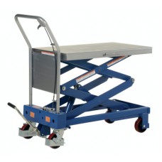 Vestil CART-800-D-TS Hydraulic Elevating Cart with 800 lb Capacity and Two-Speed Foot Pump