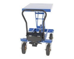 Vestil CART-PN-1000 Rough Terrain Scissor Lift Cart with 1,000 lb Capacity | 24" x 48" Platform